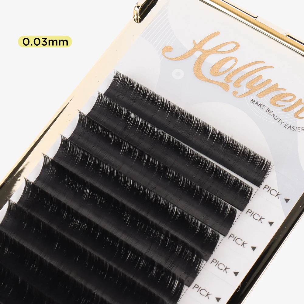 Mega Volumen Easy Fan Eyelashes Fake Extension De Cilio Eyelashes 003 005 007 C D Automatic Self  Blooming Eyelashes Bulu Mata