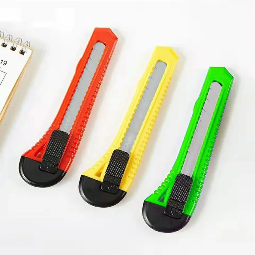 Knife Tool Set 18MM Pocket Knife Cheap And Colorful Cutter Knife