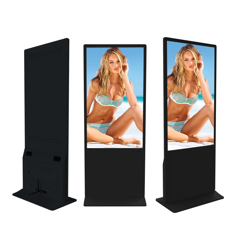 75 inch indoor digital signage vertical touch query all-in-one machine multimedia LCD touch display screen