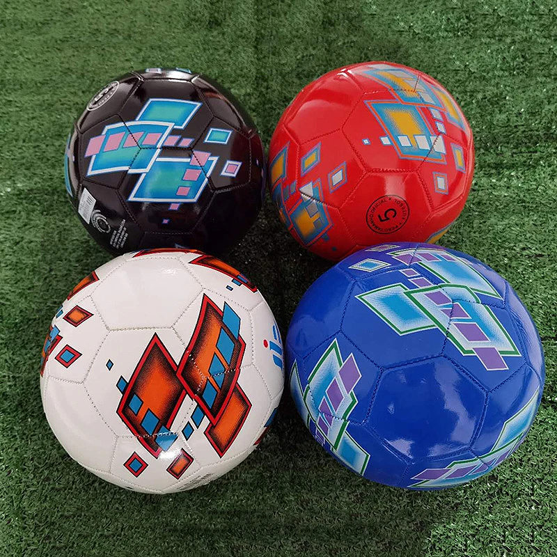Custom Football & Soccer Training Soccer Ball Size 5 PVC PU Machine Sewed Soccer Balls
