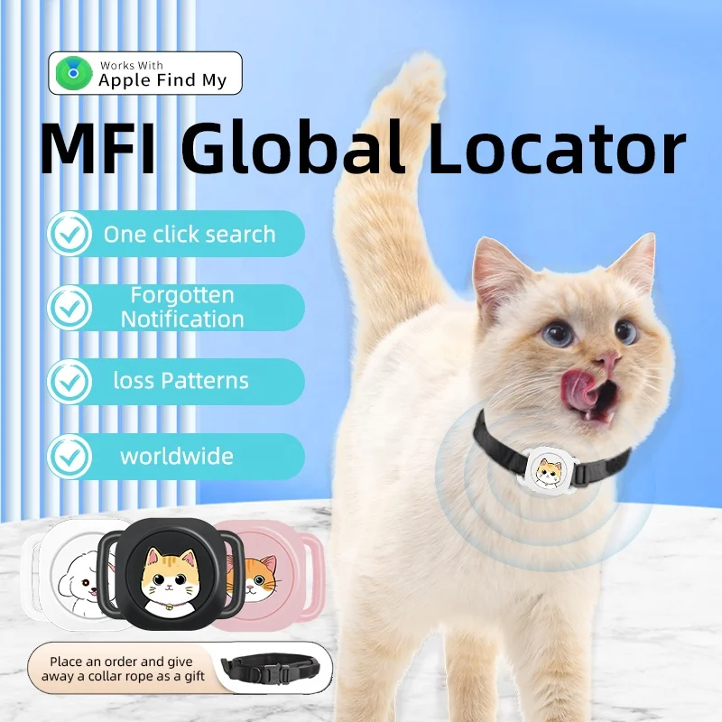 New  Long-lasting pet GPS collar mini gps tracker Essential for pet owners use Find my app