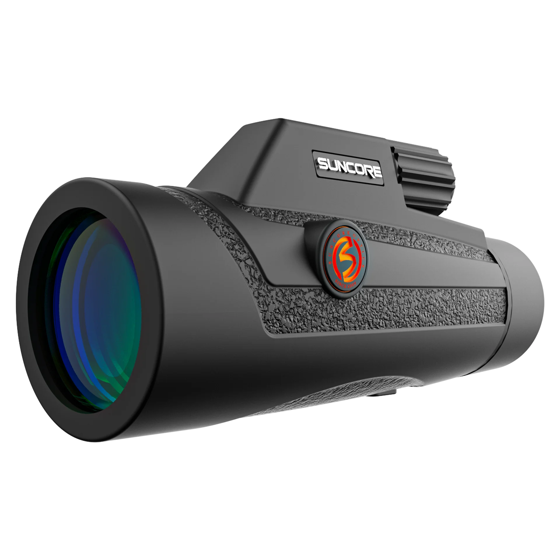 SUNCORE HX12X42 Monocular Telescope, Nitrogen Filled Waterproof High Power Monocular with Smartphone Holder & Tripod,