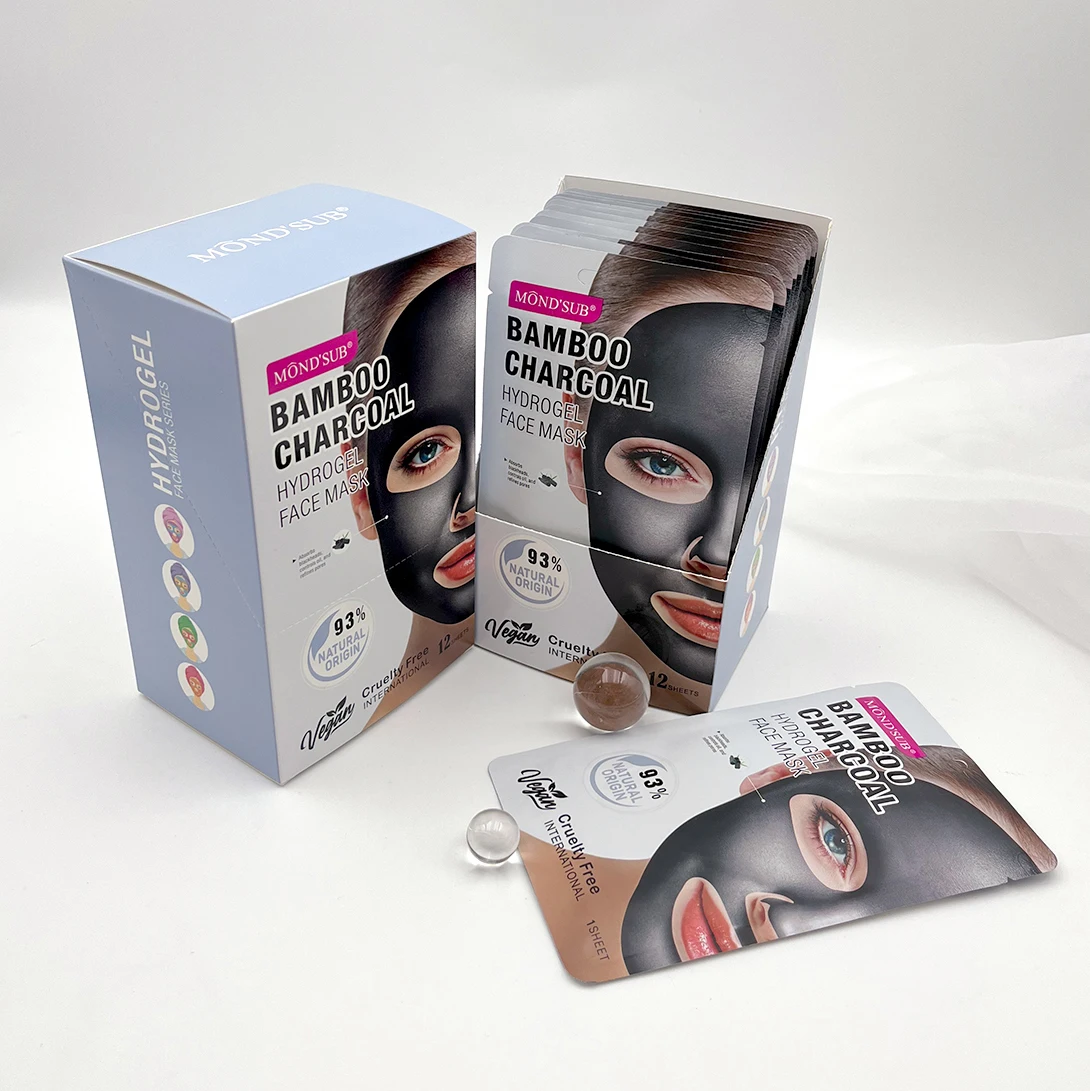 Korean Vegan Soothing Crystal Collagen Mask Face Beauty Skincare Moisturizing Gel Sheet Hydrogel Face Mask