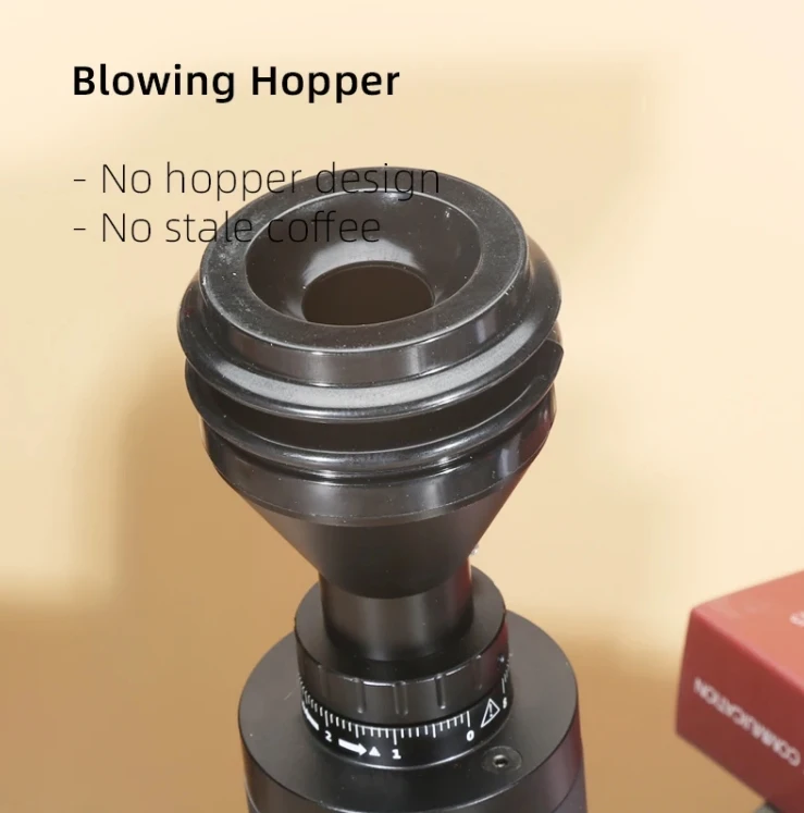 Q 2024   Coffee Bean Grinder Electric Coffee Makers Black white getting started across levels for Household