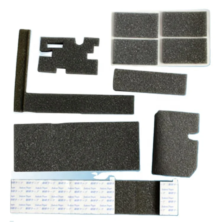 Self Adhesive High Density Foam Padding 3mm Die Cut Double Sided EVA PE PU PP Foam Pads Sheets
