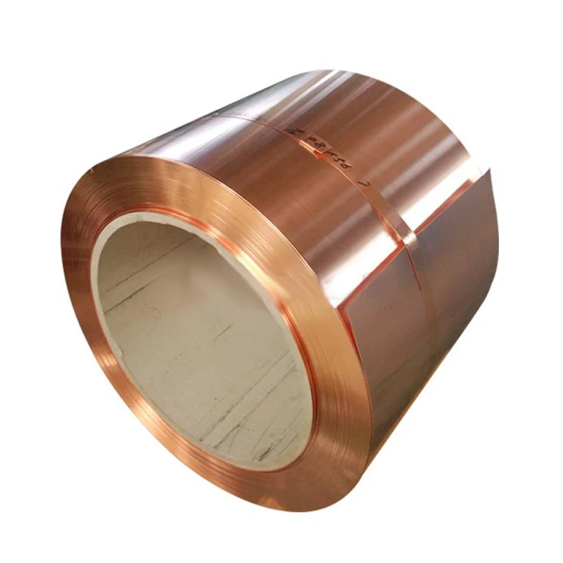 Customized Various Size Brass Heating Copper Coil Strip/Tape Copper Foil Strip