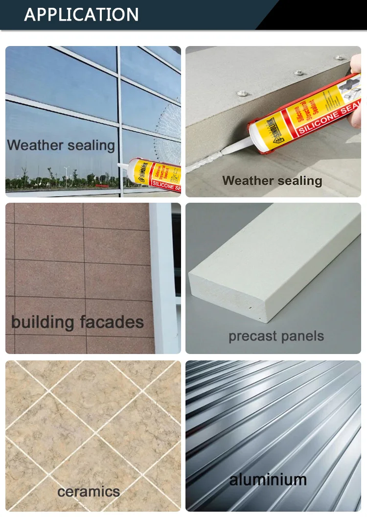 Manufacturer OEM Water Spray 789 Structural Glass Bonding Glue Structural Adhesive Silicone Silicon Sealant For Sealing