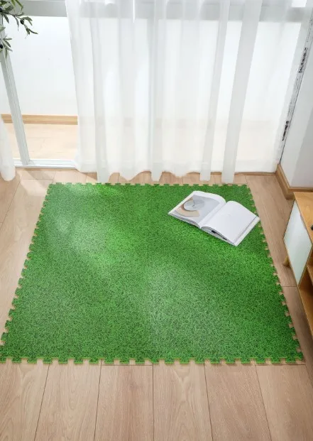 Garden lawn pattern patchwork foam floor mat climbing mat/Crawling pad home bedroom living room amusement park thickening