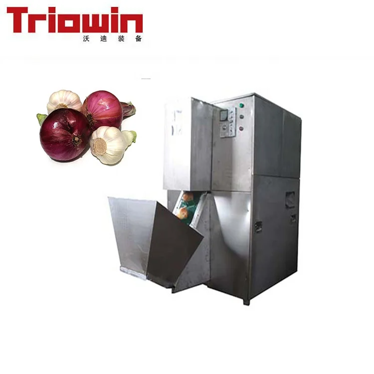 Automatic processing plant for garlic and onions/fruits and vegetable cutter onion cutting dicing machine