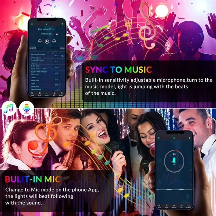 AC220V LED Strip Light 2835 5050 Colorful Waterproof Plum Blossom Horse Running Strip Outdoor Landscape Holiday Party Ads