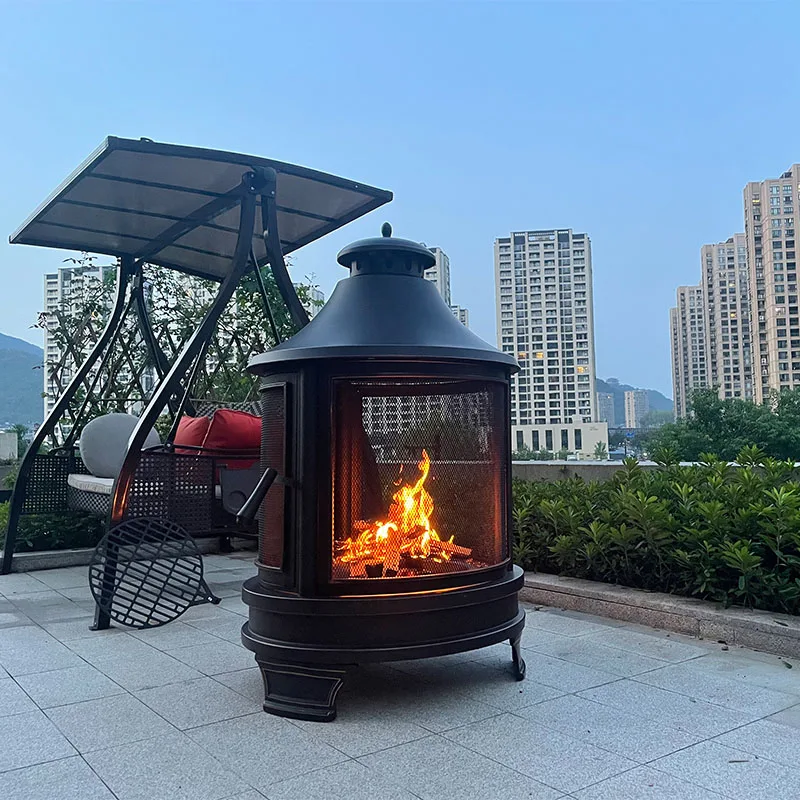 Wholesale Round Metal Garden Wood Fire Pits