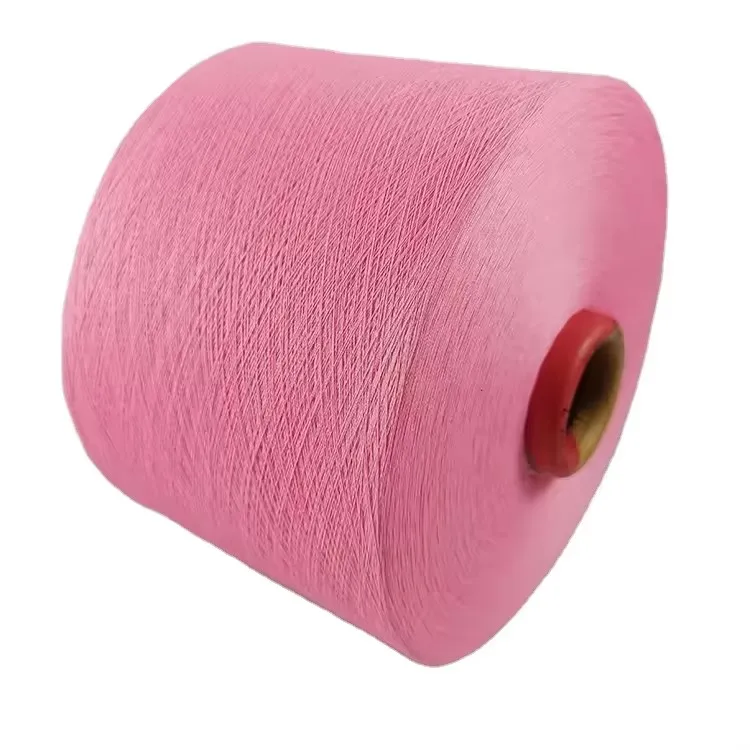 Высококачественная переработанная хлопчатобумажная трикотажная пряжа