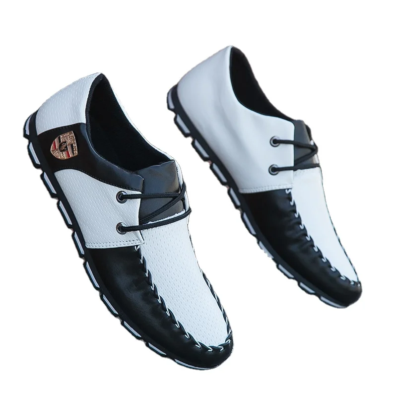 Мужские Мягкие Мокасины для вождения, повседневные лоферы из натуральной кожи, деловая обувь для мужчин, 2021