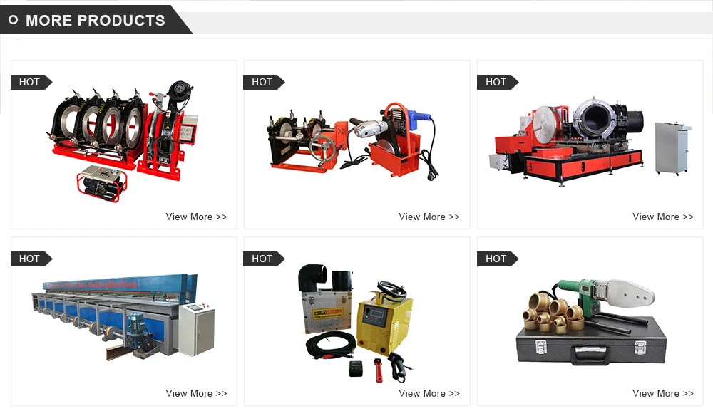 Hot product automatic welding machine butt fusion welding machine hydraulic welding machine