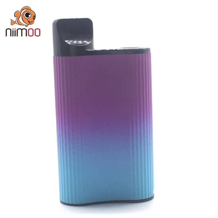 Niimoo Wholesale stock high quality vaporizer 2 in 1 built-in 600mah battery vape rechargeable mesh coil gunpod