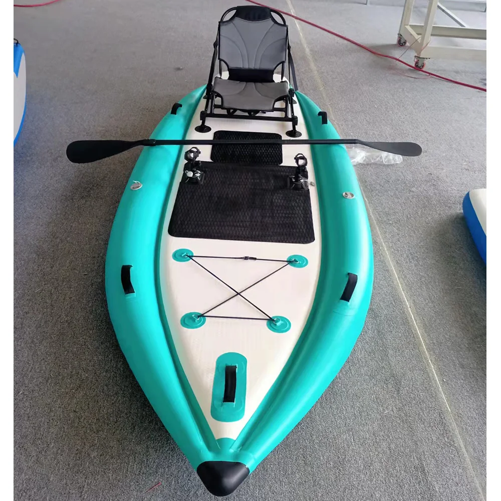 Best seller  kayak oem logo  performance DWF material 1or 2 persons inflatable drop stitch kayak