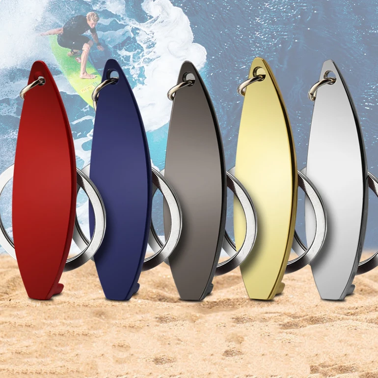 Индивидуальный Логотип пустой доски для серфинга открывалка бутылок в виде футбольного мяча на цепочке сублимации металлический автомобиль