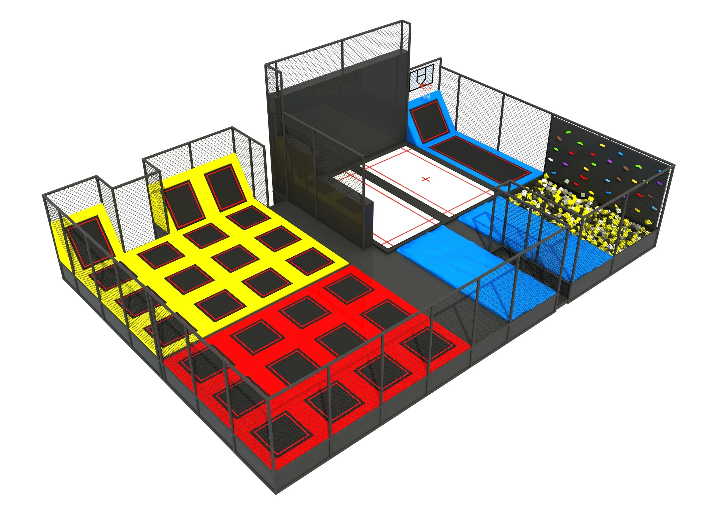 European Standard Trampoline Park, Rotating Jumping Trampoline