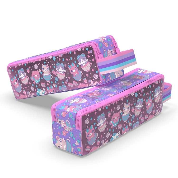 Индивидуальный Фабричный Большой Вместительный Забавный школьный каваи пенал для девочек