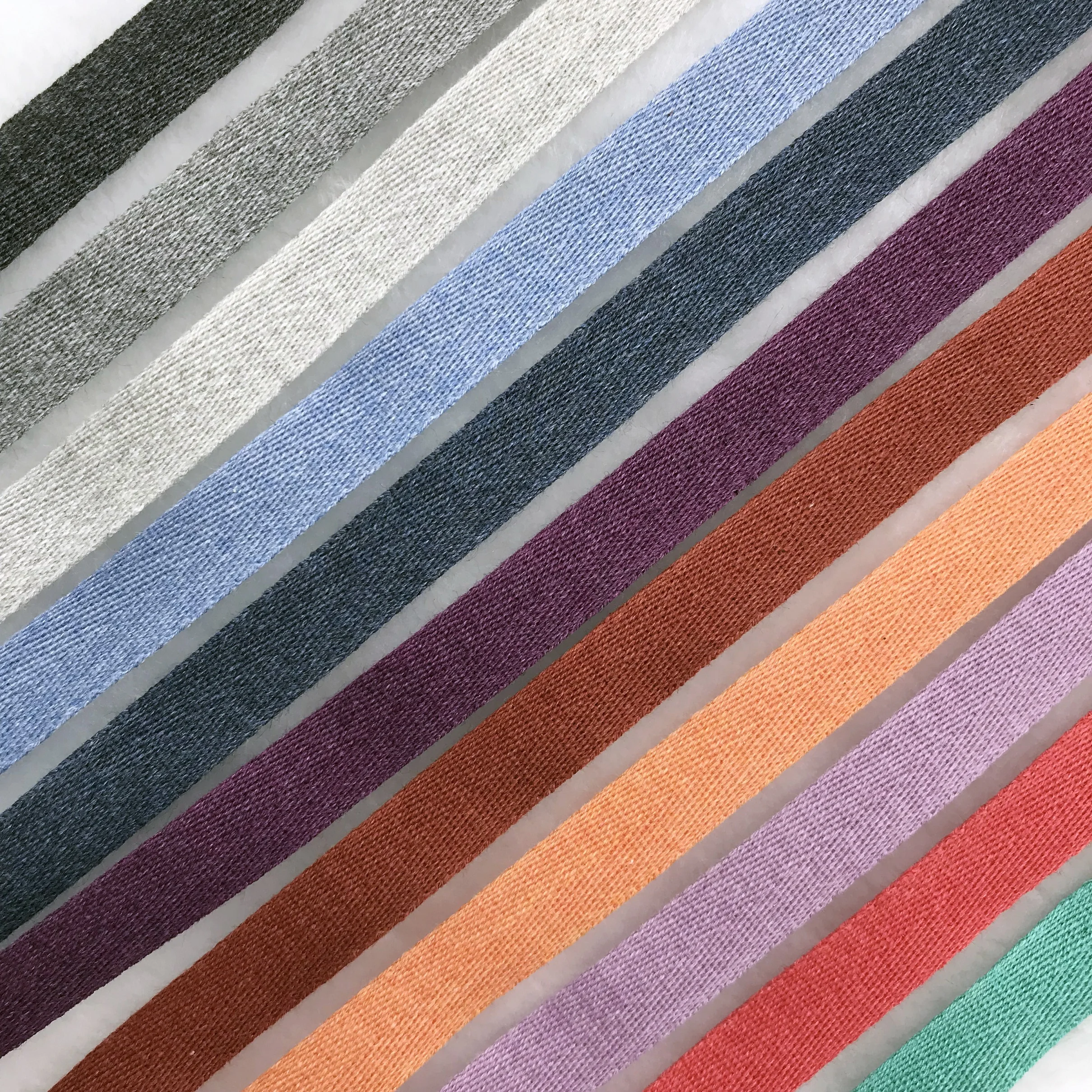 16mm eco-friendly 100%cotton herringbone webbing tape for clothes