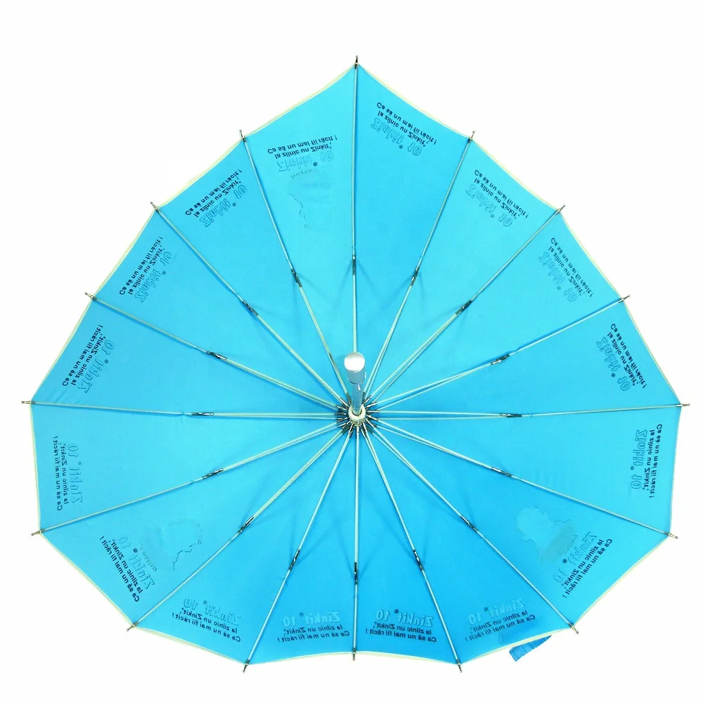 Buy Business Mens Designer Bulk Promotional Light Blue Yellow Wind Proof Heart Shaped Umbrella