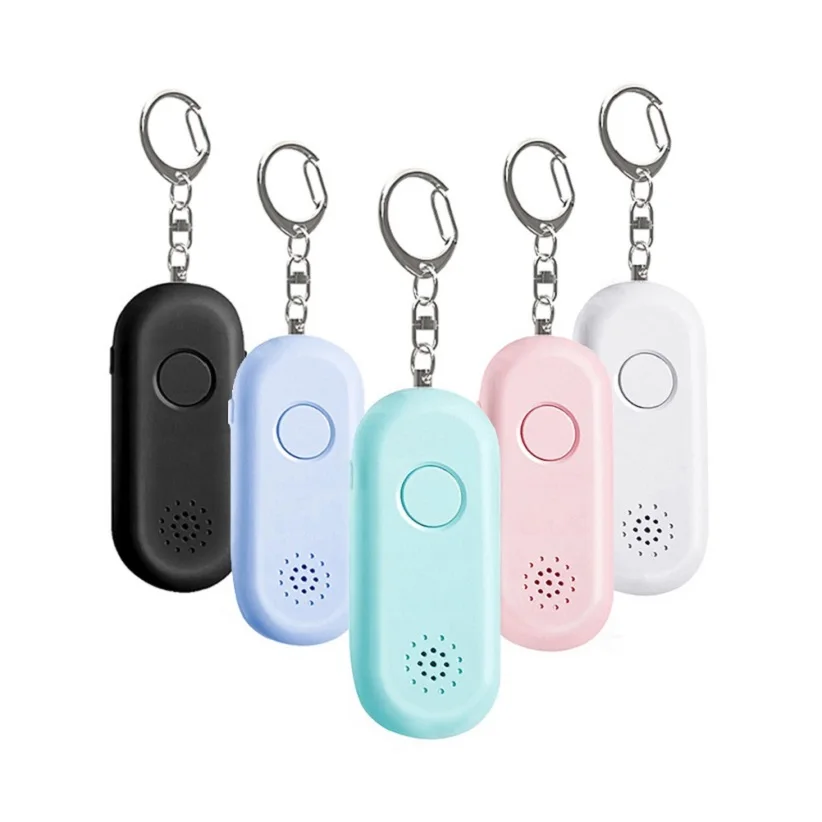 Custom Portable Whistle Personal Alarm Keyring Emergency Mini Self Defense Keychain for Woman
