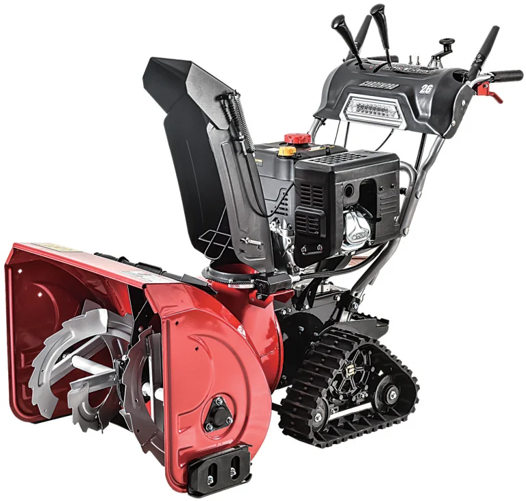 
24 inch snow blower tractor 4 Forward Loncin engine 6hp snow sweeper 