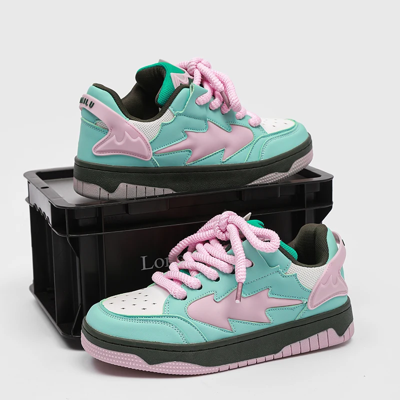 Custom Design Shoes Service Full Customization Chunky Sneakers Good Quality Low Minimum Custom Logo Sneakers