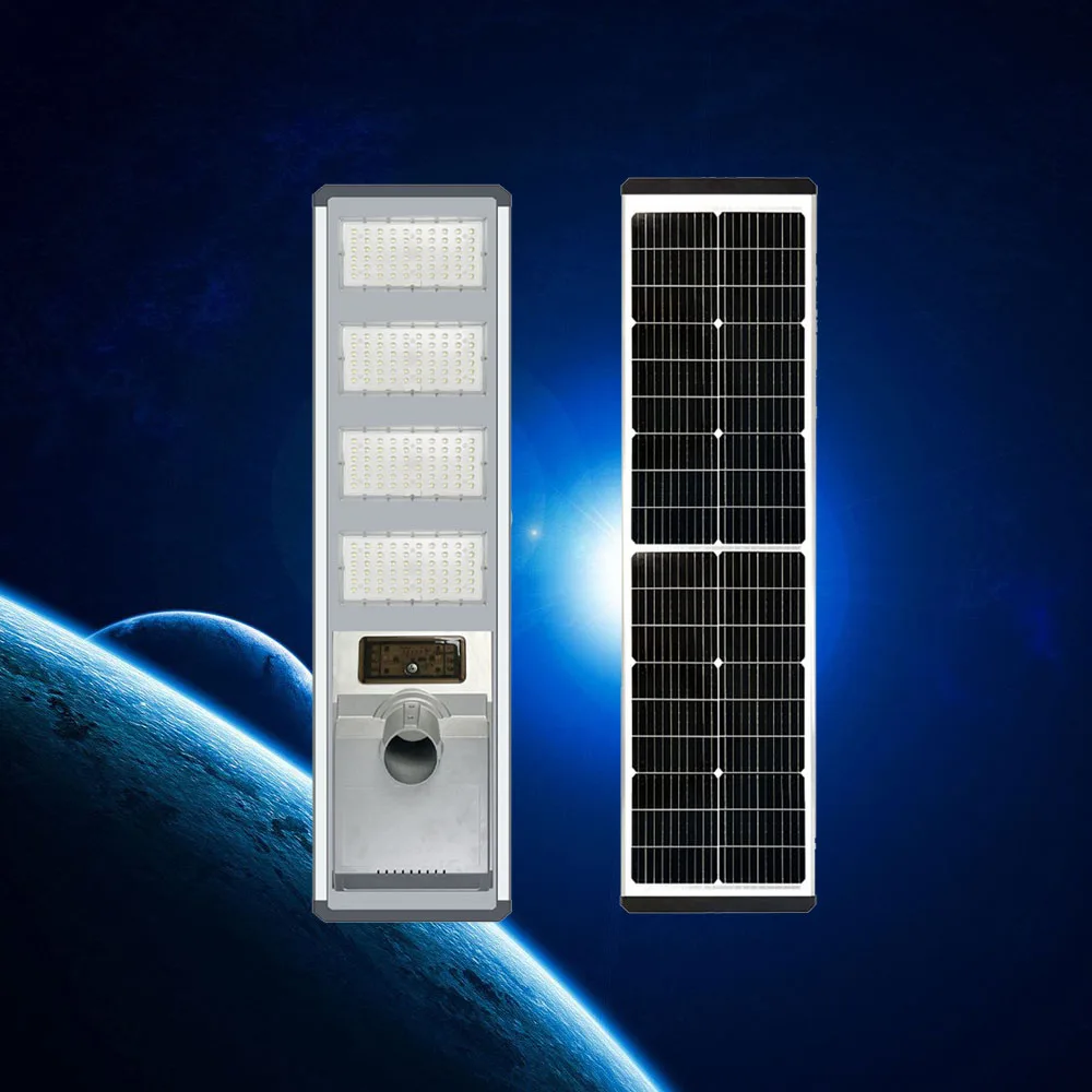 200W Street Solar Lights Aluminum All In One Integrated JD-H200 Street Solar Powered Lights For Outdoor Road Pathway