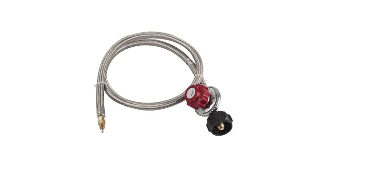 
0-20PSI adjustable Propane gas regulator with hose for US market 