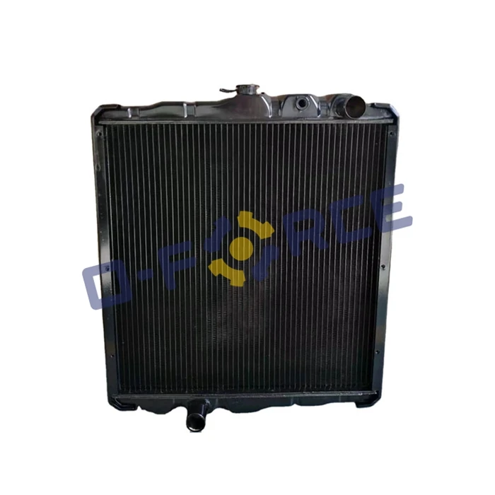 CONSTRUCTION MACHINERY PARTS 4D34/6D16 MC443350 CORE SIZE 598*630 MATERIAL  BRASS COPPER  RADIATOR
