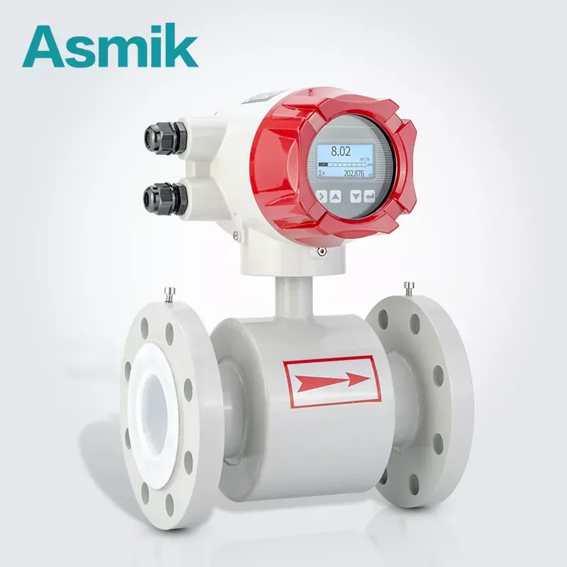 Микро электромагнитный расходомер воды 50 мм modbus 6