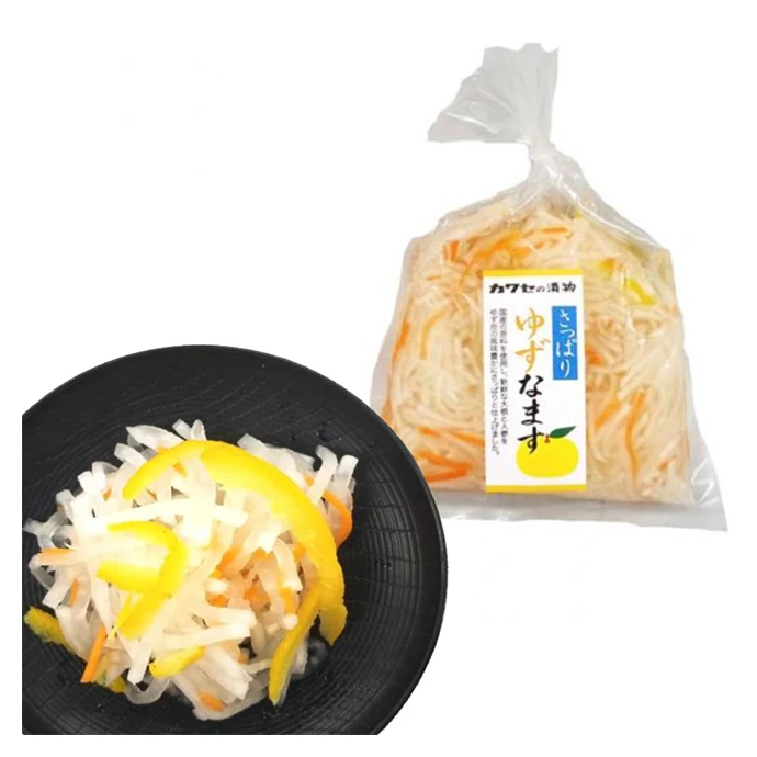 Japan crisp seasonal vegetables plastic package pouch pickle bags