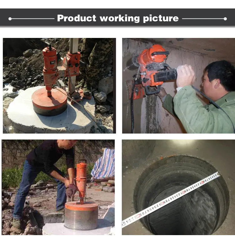 Professional Portable  Concrete Wall Diamond Core Drill Machine