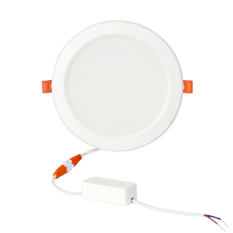 New Design Plastic Round Recessed Ceiling Light LED Downlight Flicker-free 15W LED Downlight