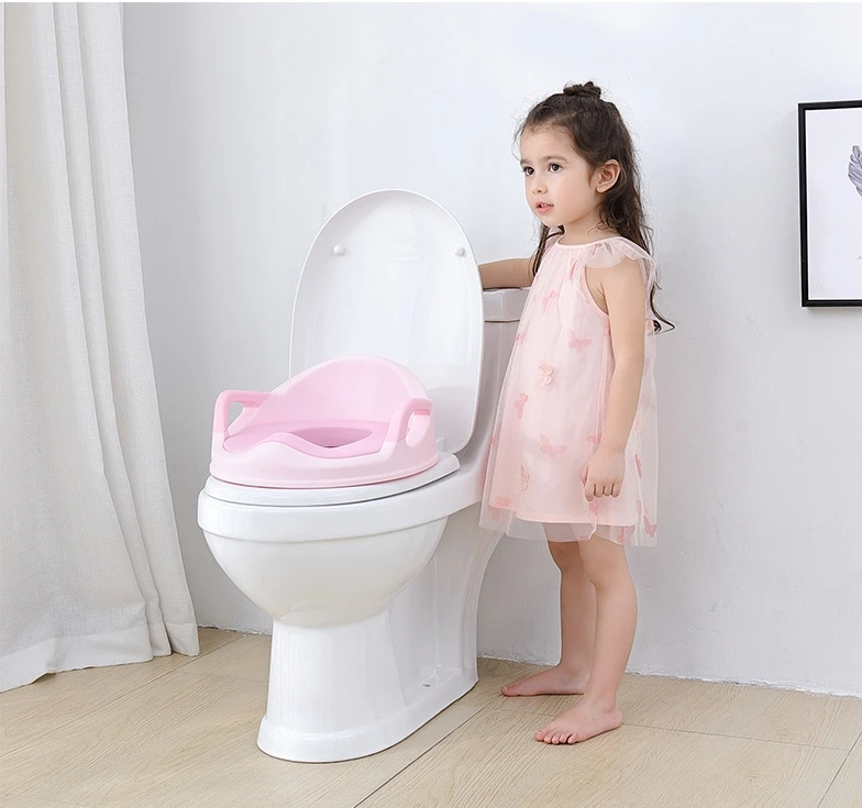 Baby Kids Infant Potty Toilet Training With Handles summer toddler potty training seat covers