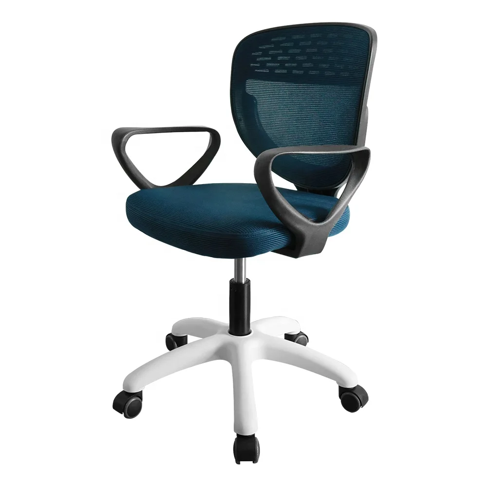 New professionally lake blue children reading drawing chair kids learning study office chairs with locking wheels