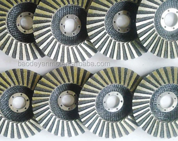 100 mm Diamond flap disc use for angle grinding