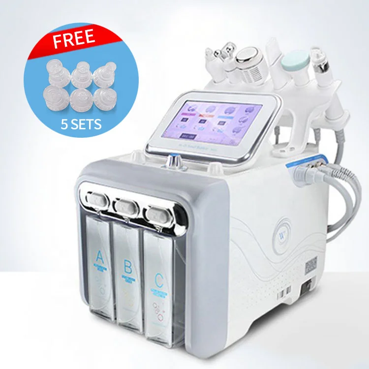 6 In 1 H2 O2 Hydra Water Peel Aqua Peeling Microdermabrasion Facial hydro dermabrasion Machine
