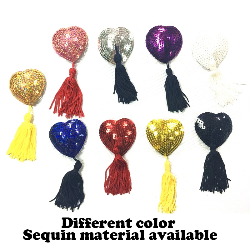 Medical Grade Adhesive Nipple Pasties Custom Intimate Sexy Nipple Pasties with Tassels