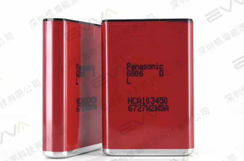 Japan original package NCA 103450 3.6V 2350mAh High Power lithium ion batteries with fuse 103450