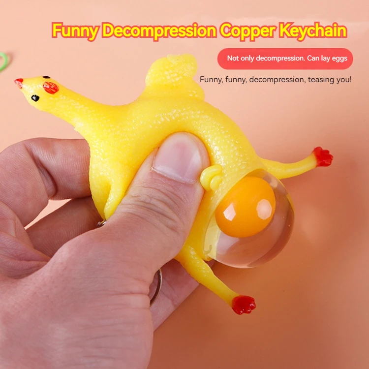 Новые поступления корейские креативные забавные игрушки для животных Детские куриные яйца-несушки снятия стресса