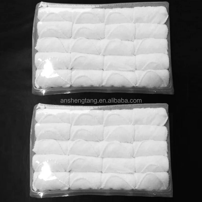 
oshibori refreshment towel, wet towel for airline, hot towels for restaurants 