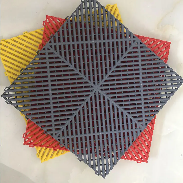 Wholesale Outdoor Interlocking Garage Bathroom Car Wash Mesh Pallet Plastic Flooring