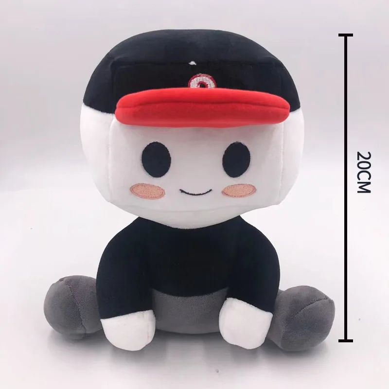 8 Inches Blox Buddies Plush Toys Bacon Girl Plush Doll Noob Ella Ryan Niki Builderman Guest Buddy Soft Toy for Fans and Friends