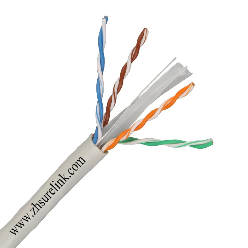  Сертифицированный 4 пары кабель sftp cat7 23AWG 550 мгц из чистой меди или CCA Интернет lan rj45 ftp