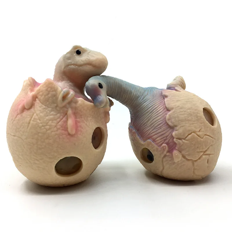 Magic Squishy Dinosaur Fossil Egg Office Stress Relief Ball Hand Squeeze Toy For Kids