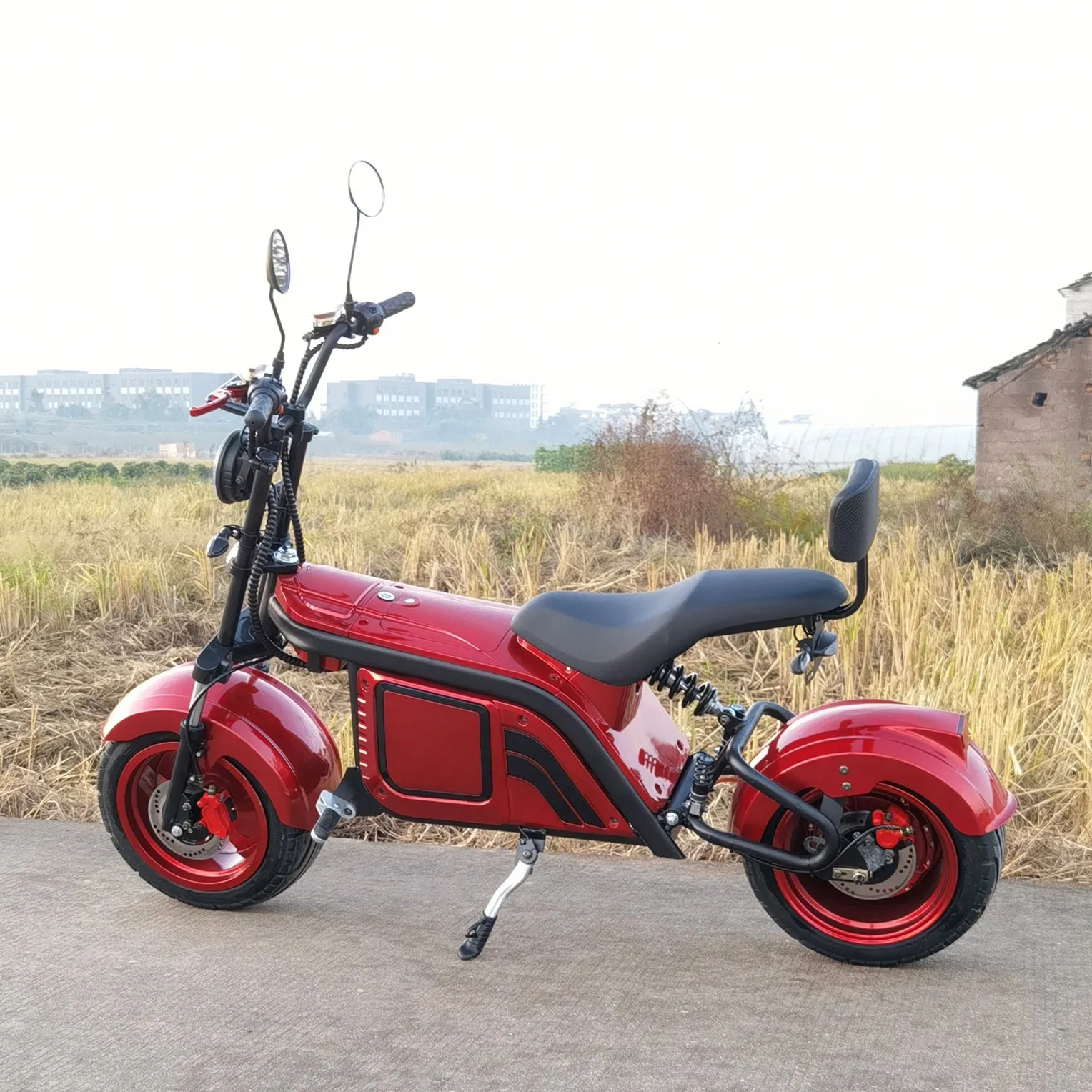 Дешево Горячая Распродажа 70V 20A электрический велосипед 2-ух колесный с толстыми покрышками для игры в гольф байкерском