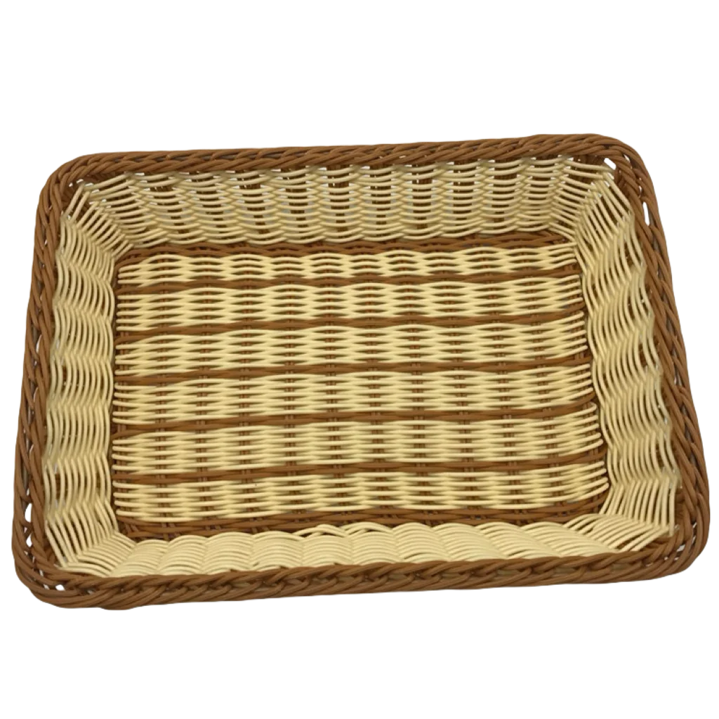 High Quality cheap Handmade Fruit And Vegetable Rattan Supermarket Storage Basket