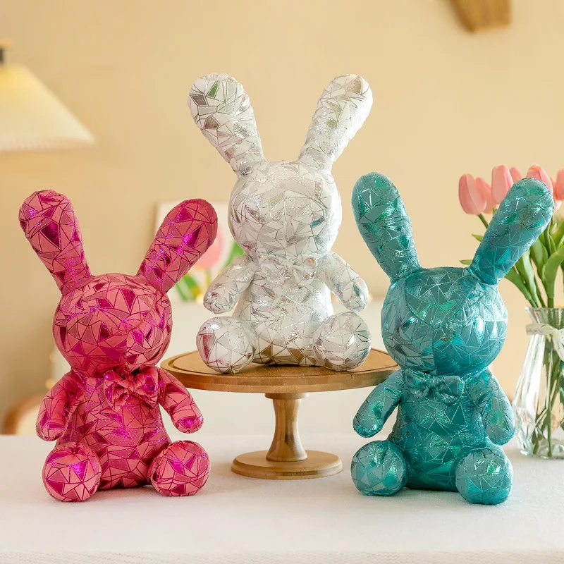 25cm large grab machine doll cartoon plush toy doll bear wedding game gift scissors machine doll